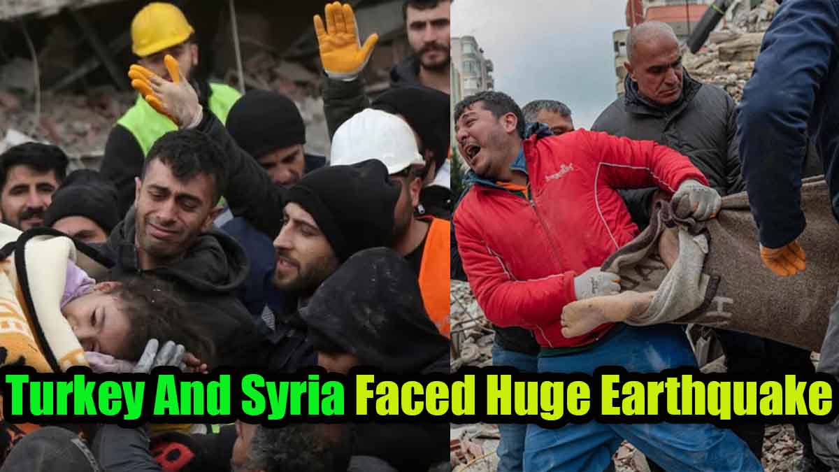 Turkey And Syria Faced Huge Earthquake on 5th February 2023, More Than 2900 Peoples Are Die