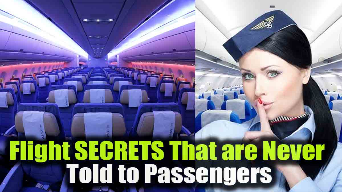 Flight SECRETS that are never told to Passengers